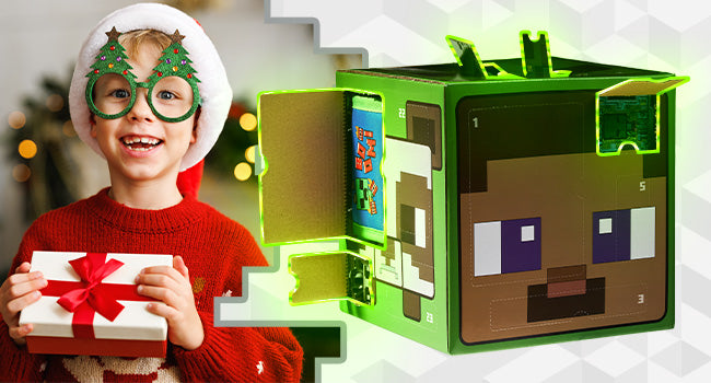 Minecraft Adventný kalendár 2025 (Zelená kocka Creeper)
