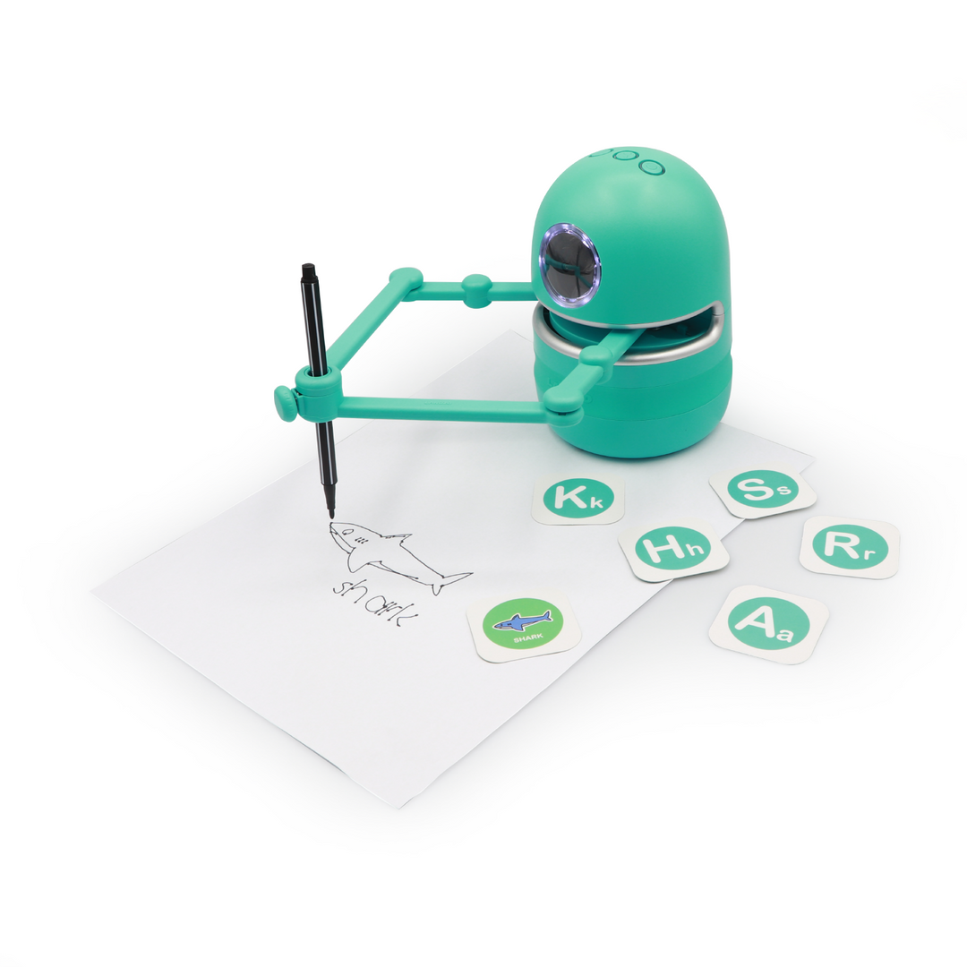QUINCY Chytrý edukatívny robot - Výučba kreslenia, pravopisu a matematiky