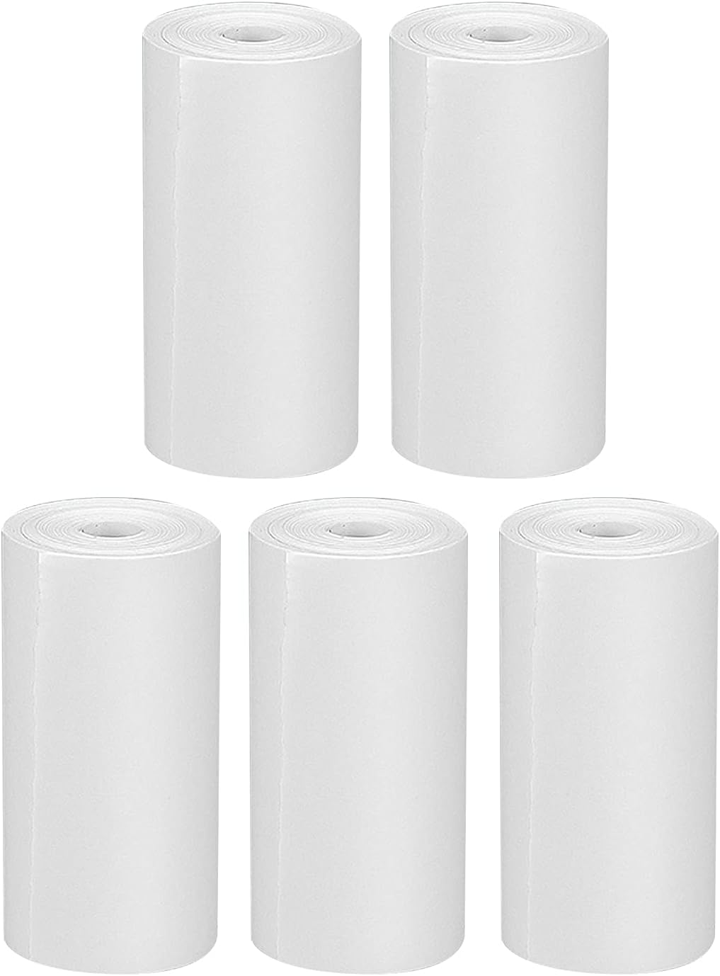 GlobalCrown Náhradní termopapír pro dětské instantní fotoaparáty – 5 rolí (5,7 × 3,0 cm), bezinkoustový tisk