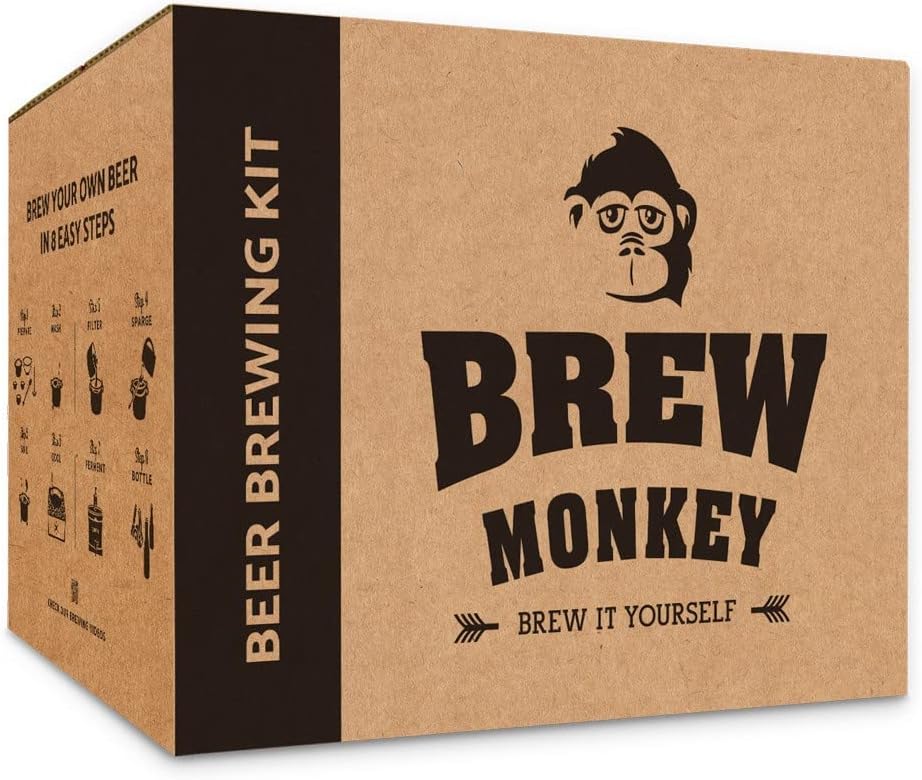 Brew Monkey® Domáci pivovar - Sada na domáce varenie piva | Darček pre mužov