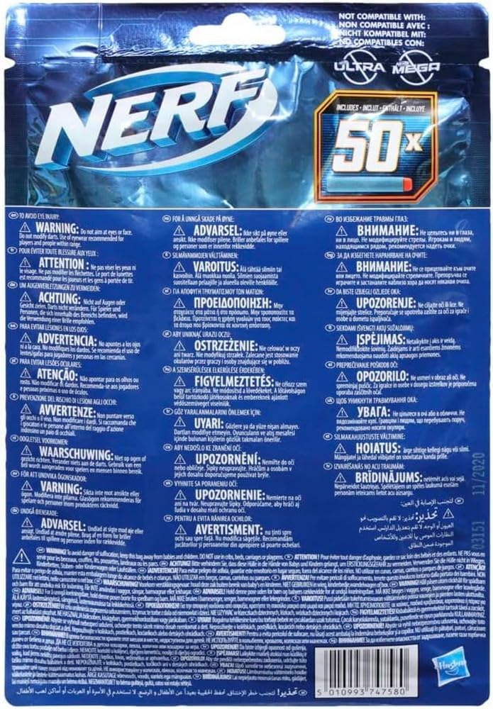 Nerf Elite 2.0 50 náhradných šípok