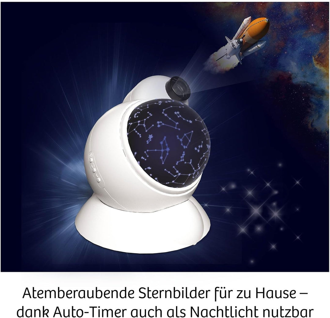 KOSMOS Domáce planetárium s duálnym projektorom | 32 vesmírnych snímok, mapy hviezdnej oblohy