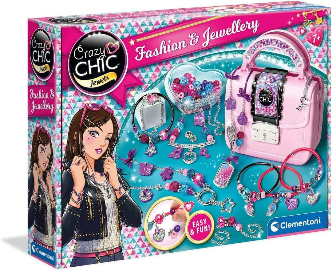 Clementoni Crazy Chic Šperky bláznivá kabelka | Štýlový šperkový set
