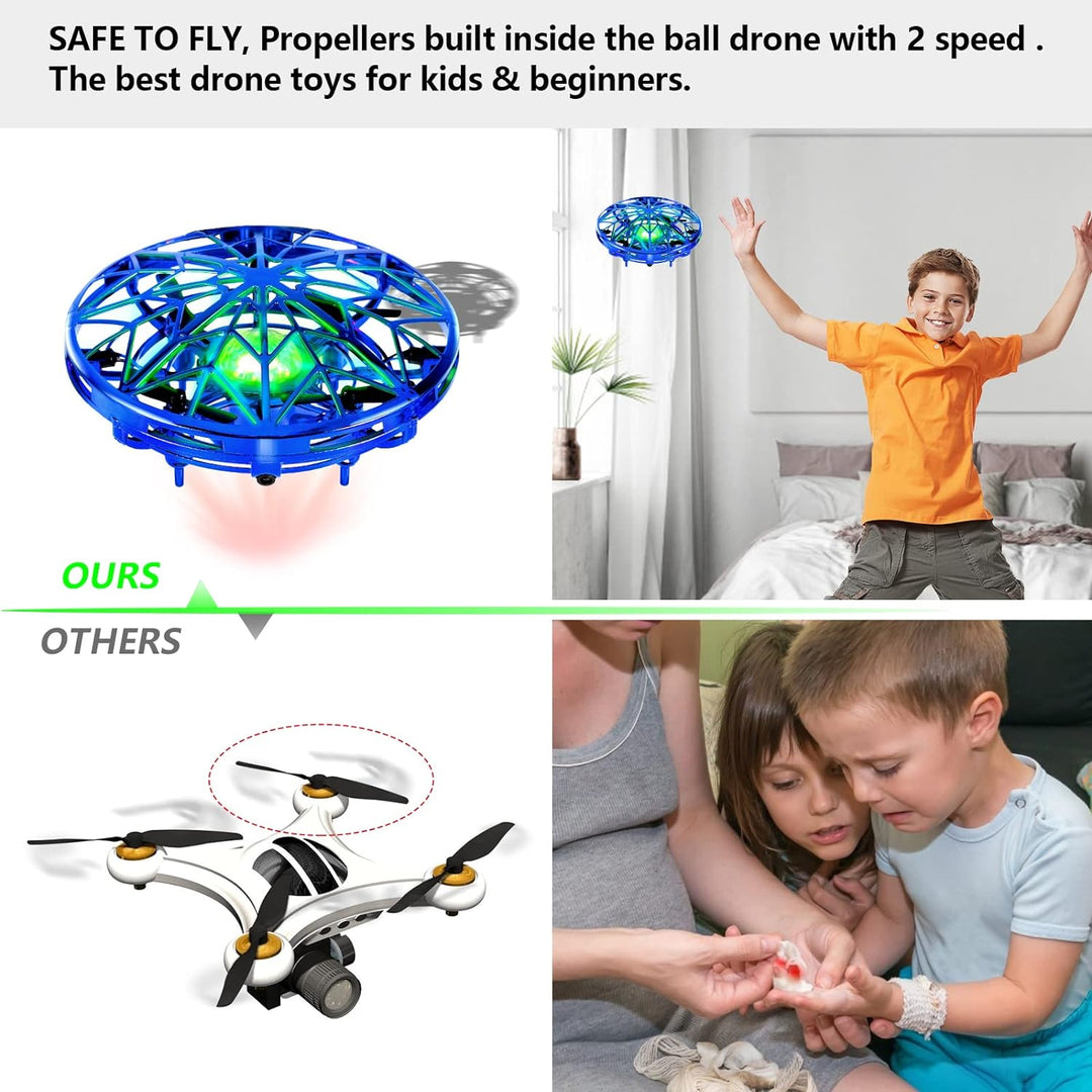 Mini UFO dron pre deti s bezdotykovým ovládaním