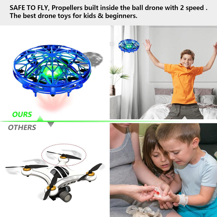 Mini UFO dron pre deti s bezdotykovým ovládaním