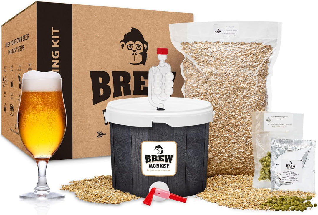 Brew Monkey® Domáci pivovar - Sada na domáce varenie piva | Darček pre mužov