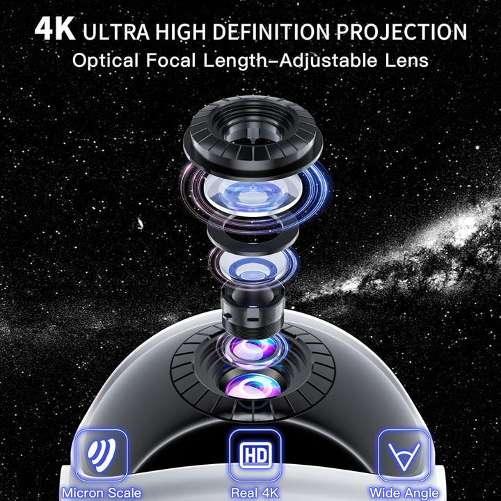 Projektor galaxie v štýle kozmonauta | Domáce planetárium pre deti