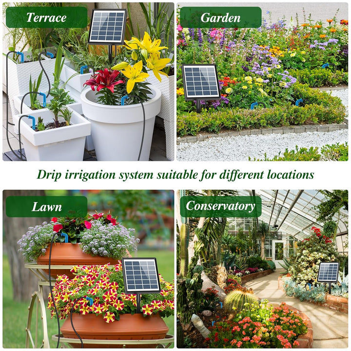 Solární zavlažovací systém pro automatické zalévání