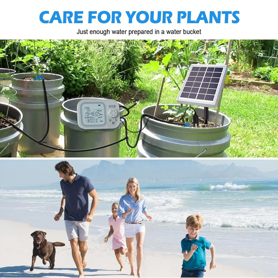 Fapiere Solární automatický kapkový zavlažovací systém