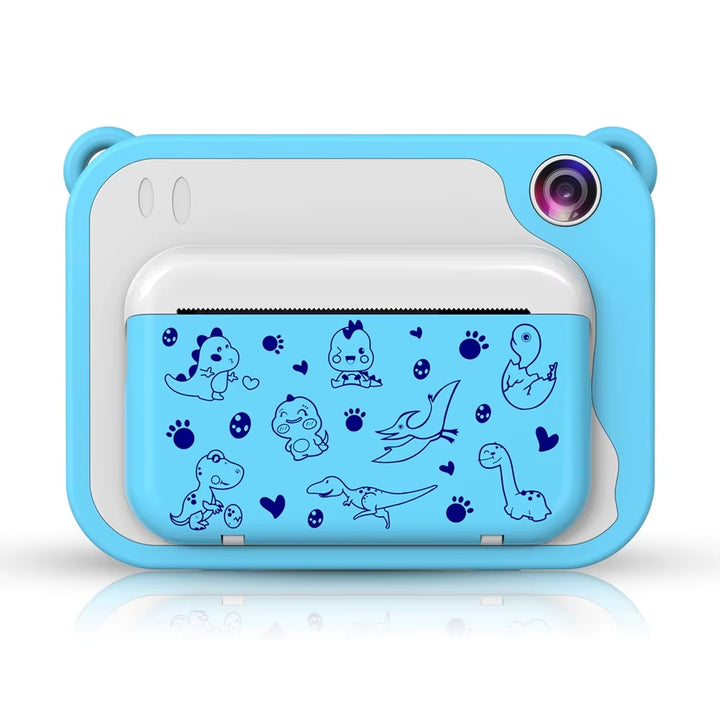 Uleway Dětský instantní fotoaparát s okamžitým tiskem, modrý