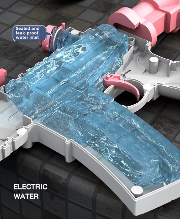 M416 Elektrická vodná pištoľ pre deti | Zabudovaný 370 ml zásobník, dostrel až 10 m