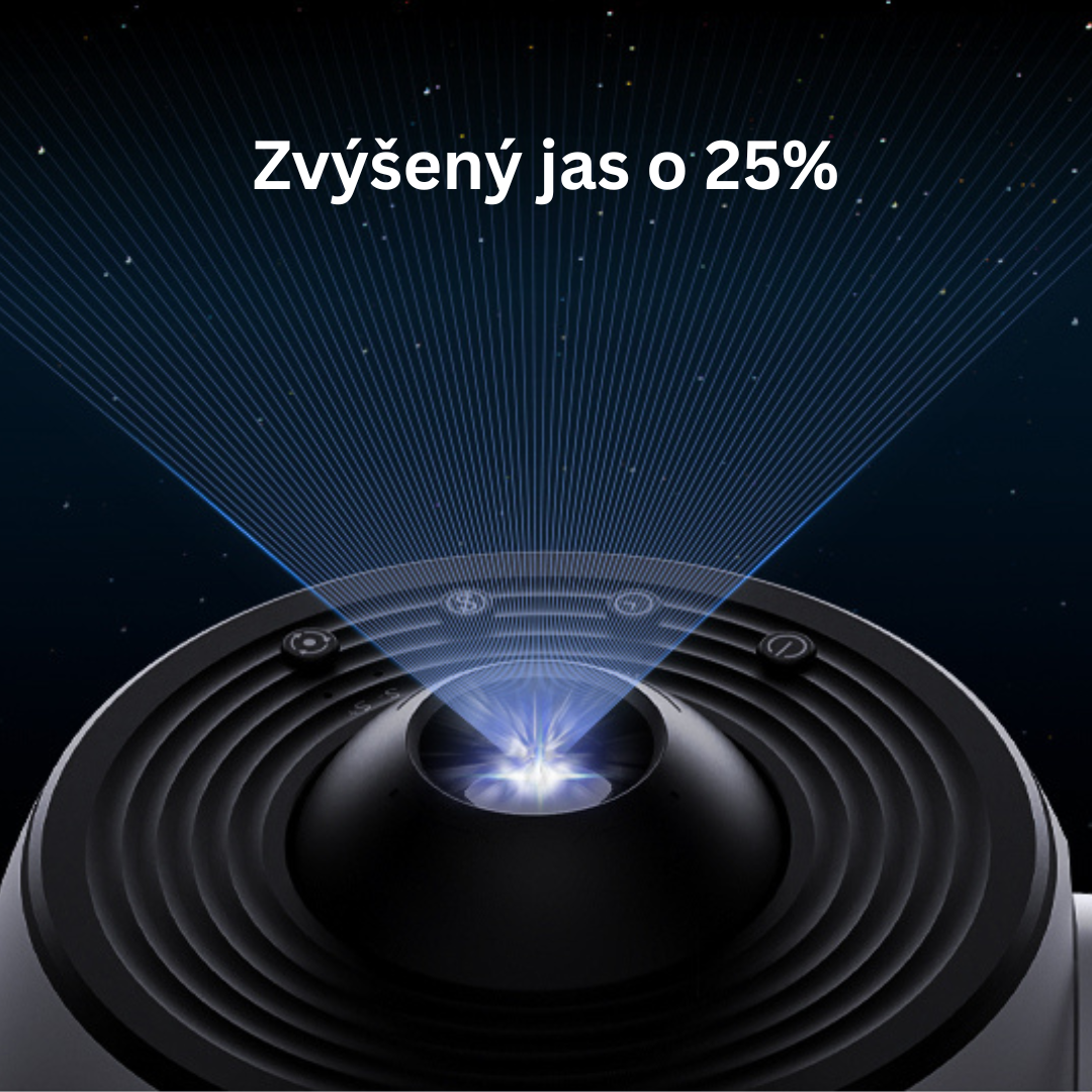 Projektor galaxie (PRO Edition) | Domáce planetárium - 13 kaziet a diaľkové ovládanie