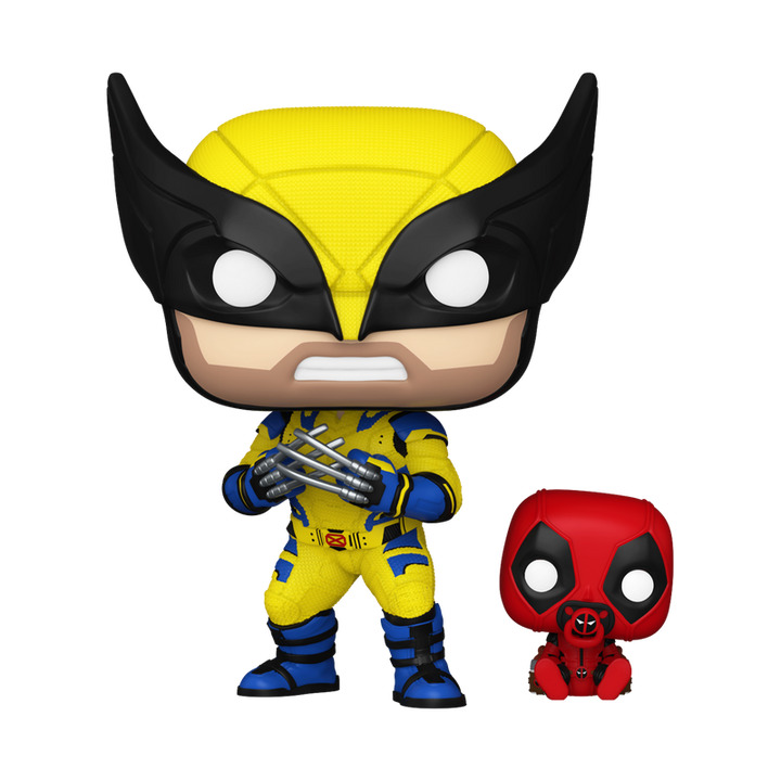 Funko Pop! & Buddy Wolverine s Babypoolom | Marvel zberateľská figúrka | DEADPOOL & WOLVERINE