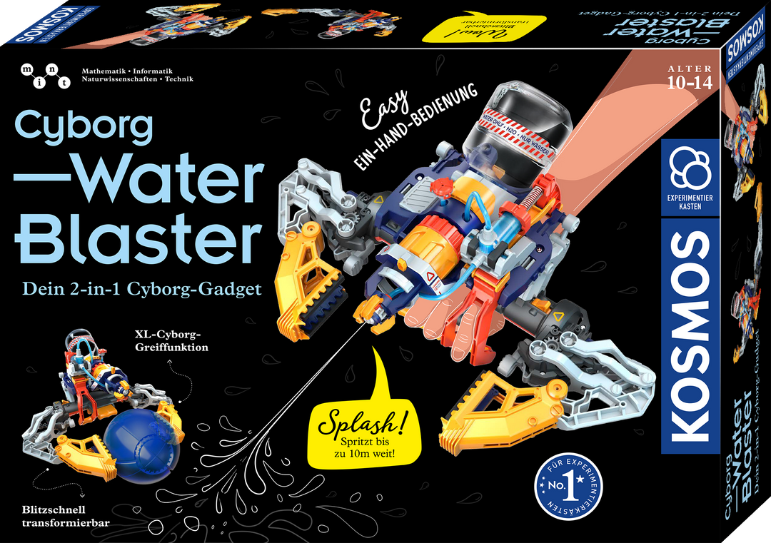KOSMOS Cyborg Water Blaster – přední strana balení