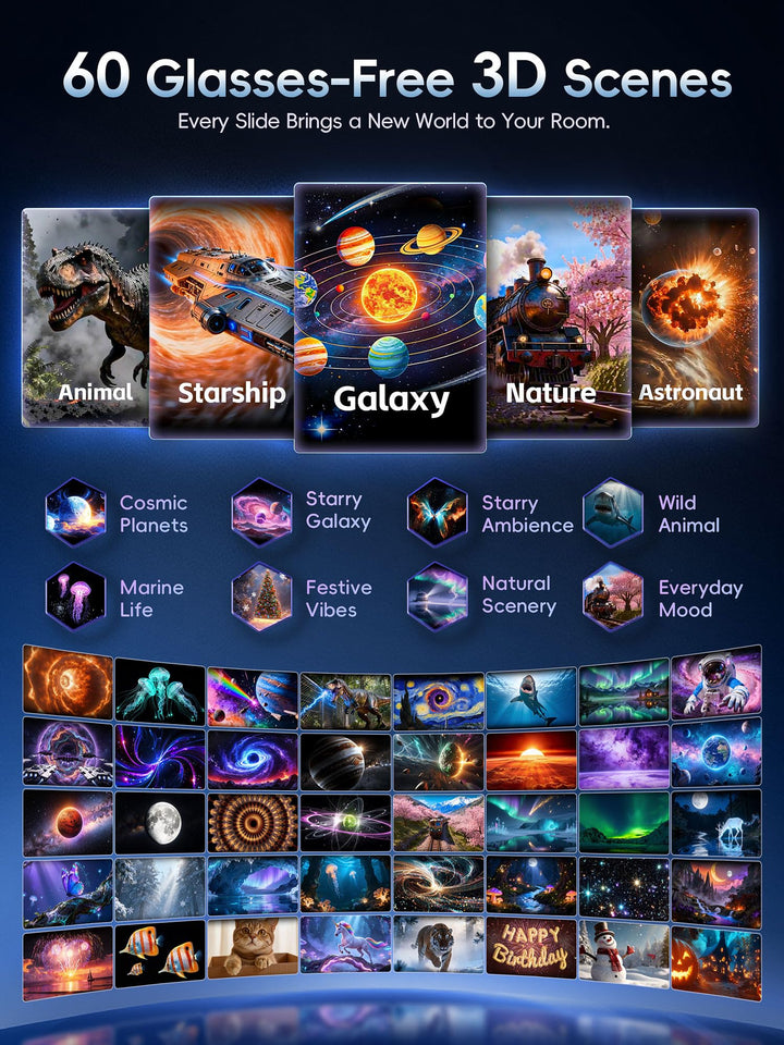 Nanxin SK19 PRO – dynamický projektor galaxie s aplikací Smart Life