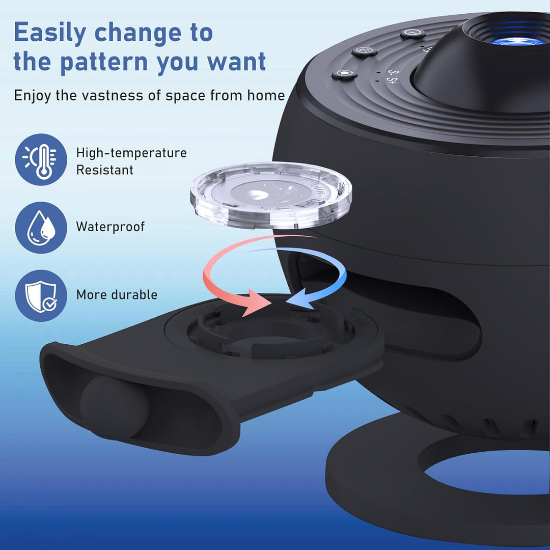 Projektor galaxie 1. generace (PRO) | Domácí planetárium - 13 kazet, dálkové ovládání