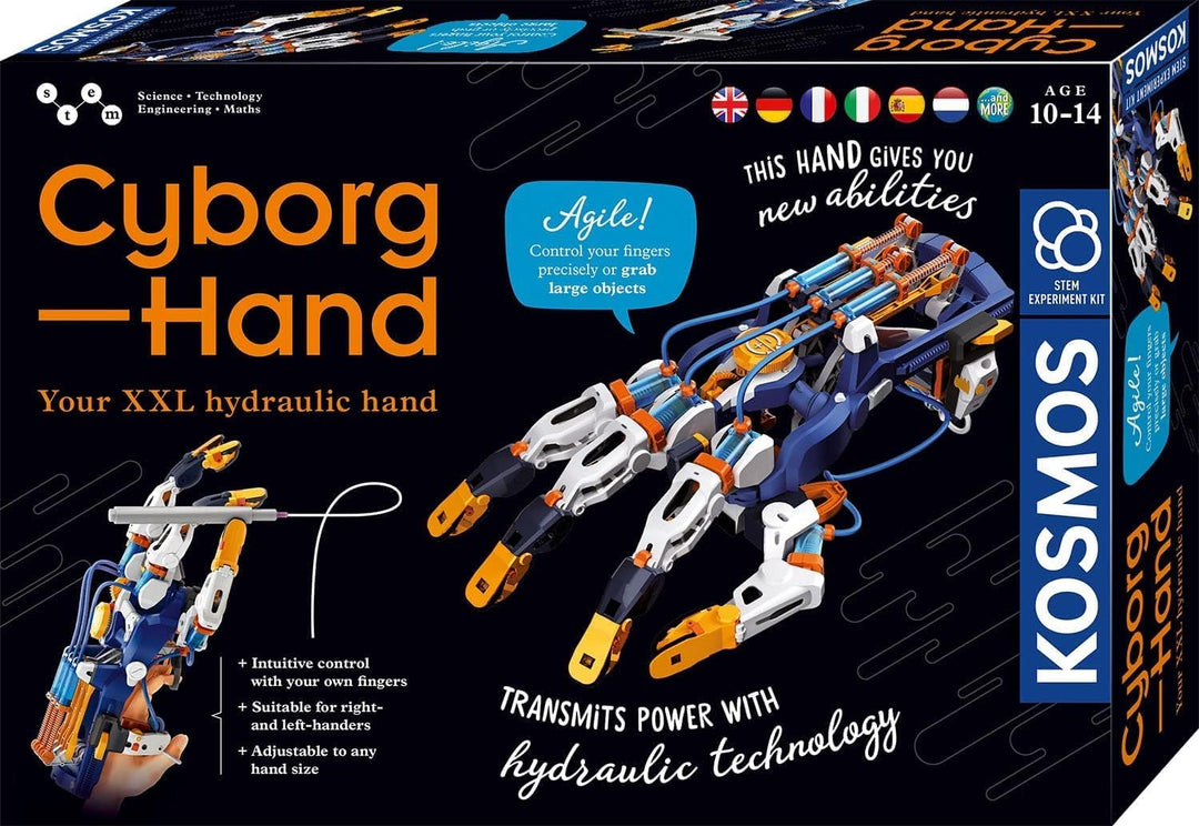 KOSMOS Cyborg Hand | Hydraulicky ovládaná XXL robotická ruka