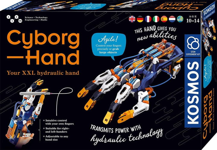 KOSMOS Cyborg Hand | Hydraulicky ovládaná XXL robotická ruka