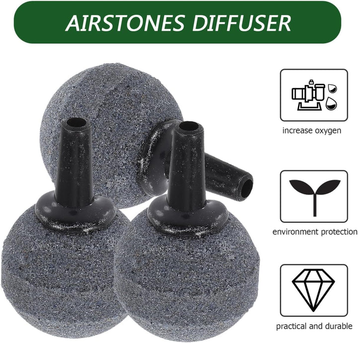 Fapiere Náhradní vzduchovací kameny (10 ks) – Ø 20 mm, pro akvária a jezírka