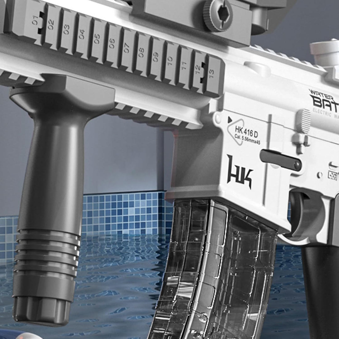 M416 Elektrická vodná pištoľ | dostrel až 10 m, 2 zásobníky, automatické strieľanie