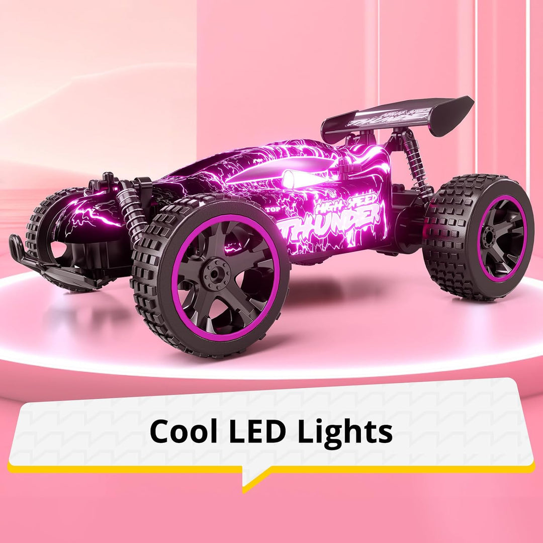 Tecnock RC závodní buggy 1:18 – s LED osvětlením a rychlost až 20 km/h