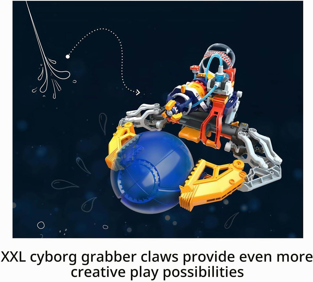 KOSMOS Cyborg Water Blaster | Stavebnice robotické ruky s vodní pistolí