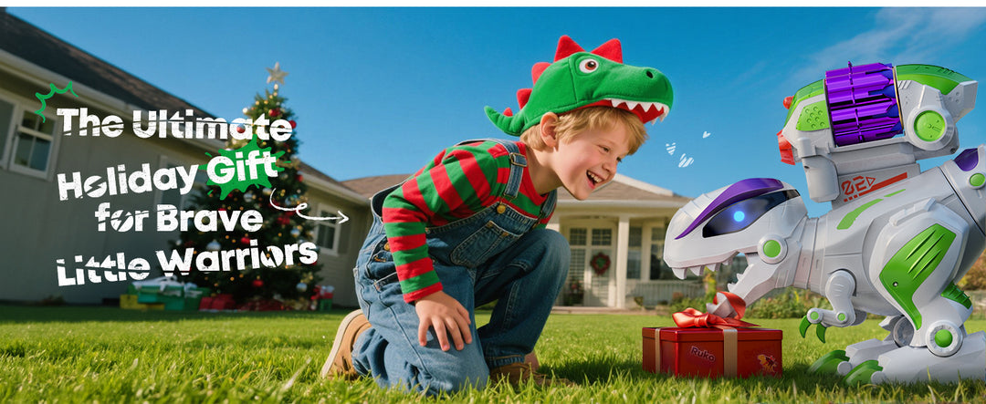 Ruko 8809 Interaktivní robotický dinosaurus T-Rex s dálkovým ovládáním