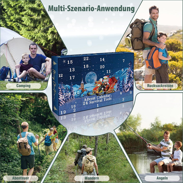 Adventní kalendář 2026 pro dobrodruhy – 24 outdoorových překvapení