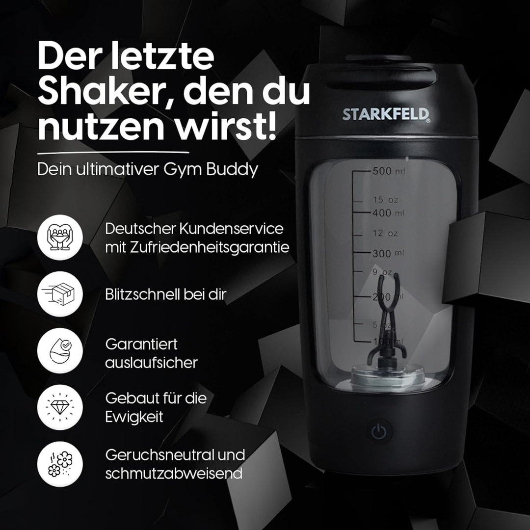 Prenosný elektrický šejker na proteín 650 ml | Proteín shaker