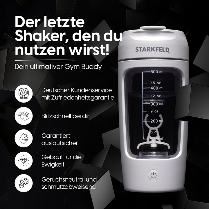 Prenosný elektrický šejker na proteín 650 ml | Proteín shaker