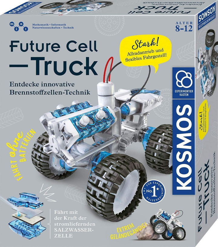 KOSMOS Future Cell Truck | Terenní vůz poháněný solnou vodou