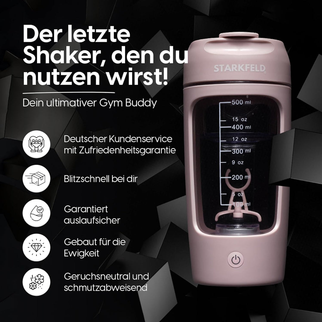 Prenosný elektrický šejker na proteín 650 ml | Proteín shaker