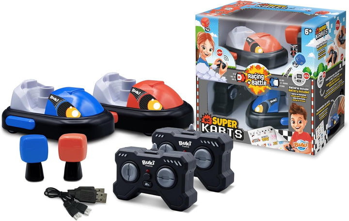 BUKI France RC Super Karts – 2 závodní minikáry na dálkové ovládání