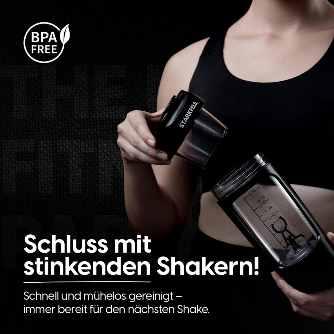 Prenosný elektrický šejker na proteín 650 ml | Proteín shaker