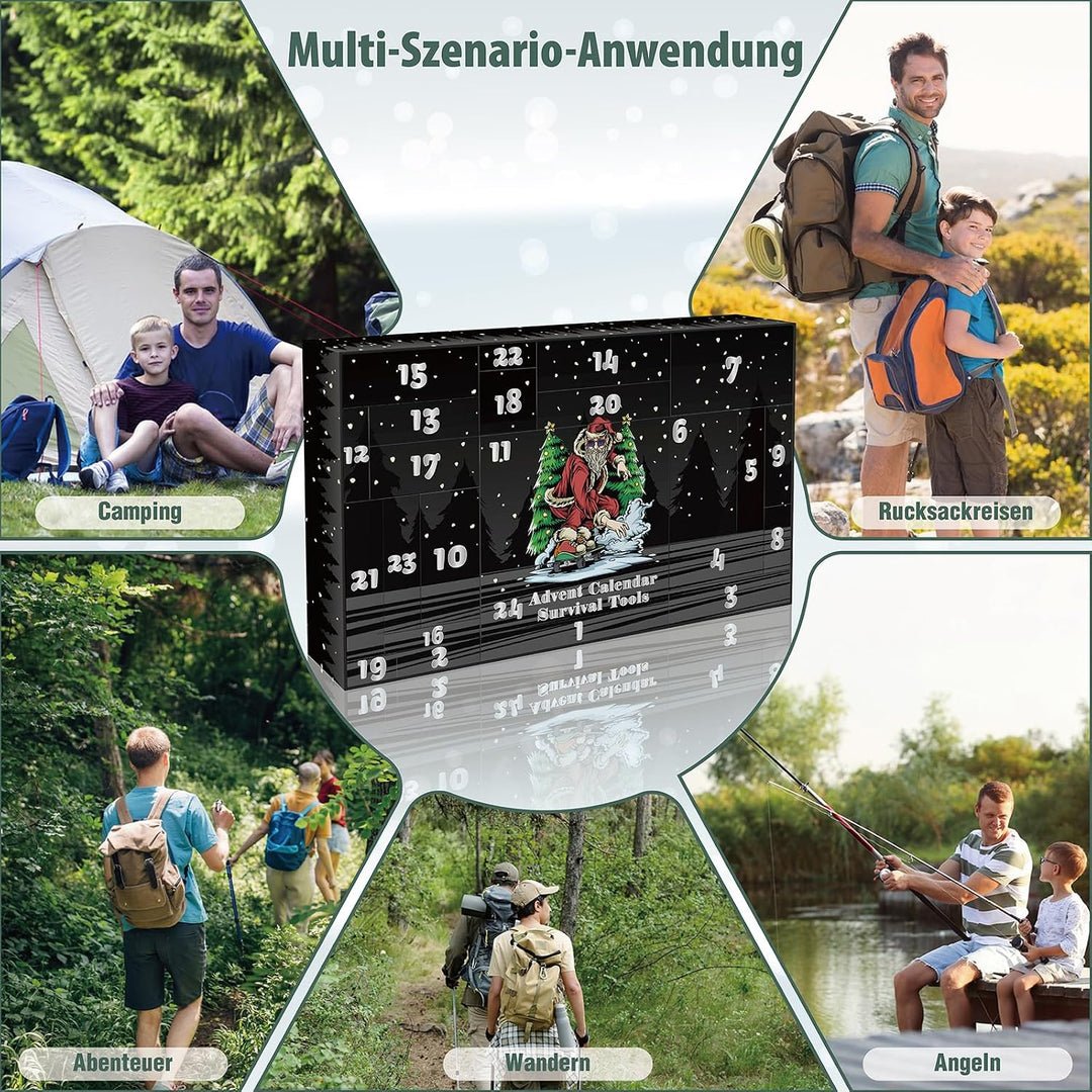 Adventní kalendář 2026 pro dobrodruhy – 24 outdoorových překvapení