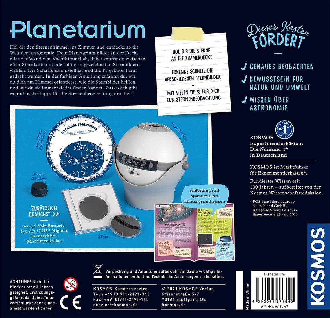 KOSMOS Planetárium a projektor souhvězdí | Pro děti - NaDárky.cz