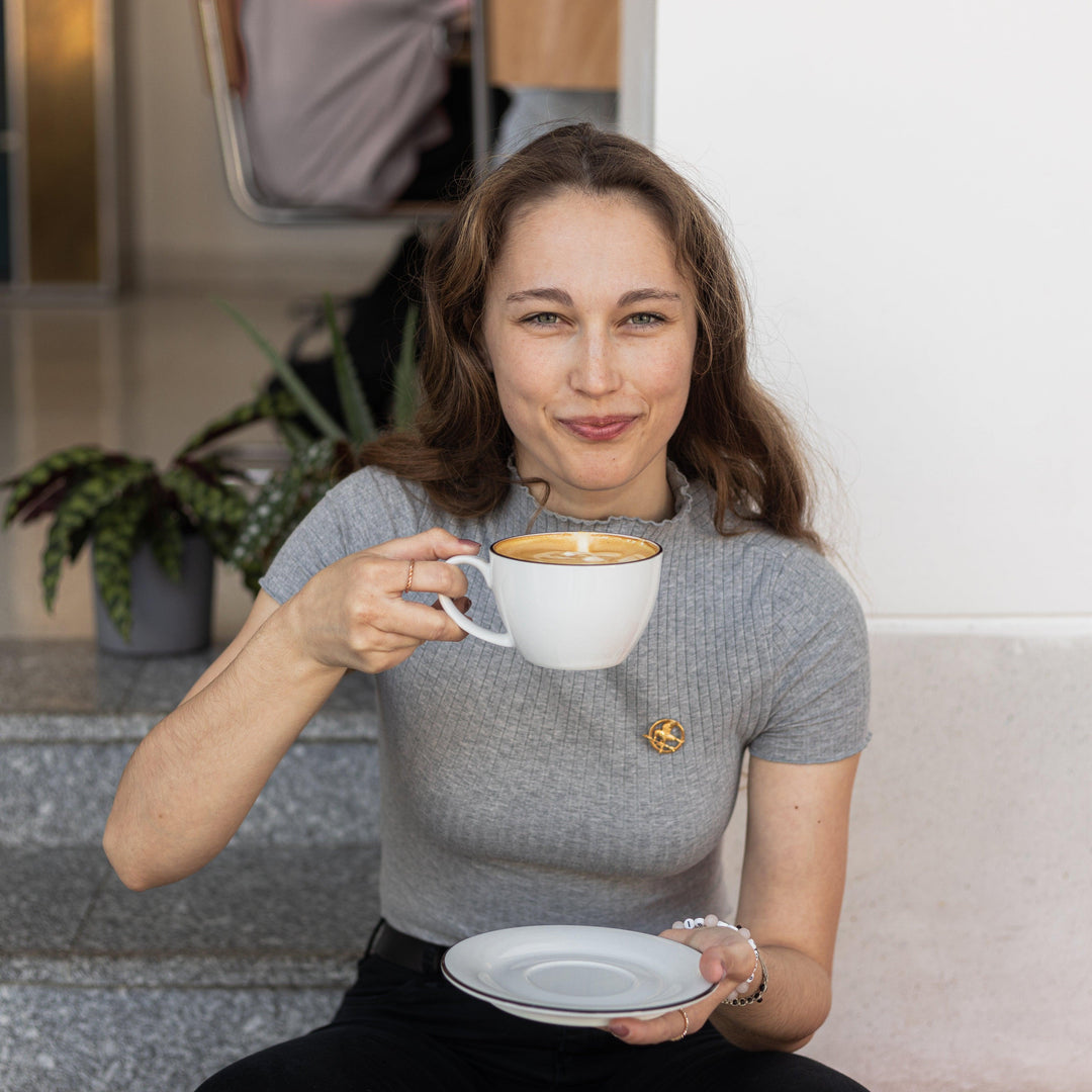 IKEN Mockingjay – brož, zlatá