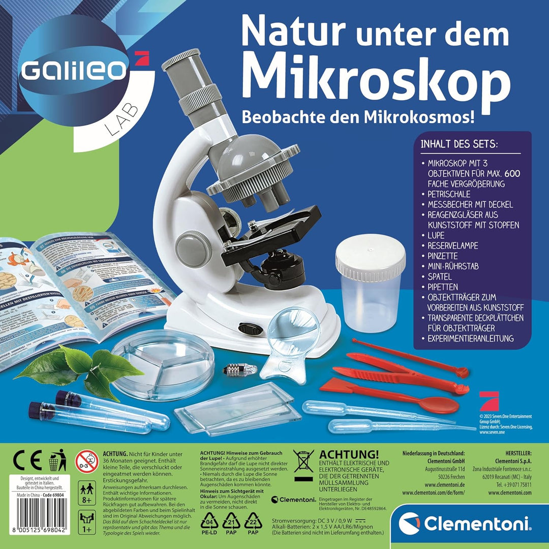 Clementoni Mikroskop pre deti | Galileo Science Nature