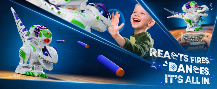 Ruko 8809 Interaktivní robotický dinosaurus T-Rex s dálkovým ovládáním