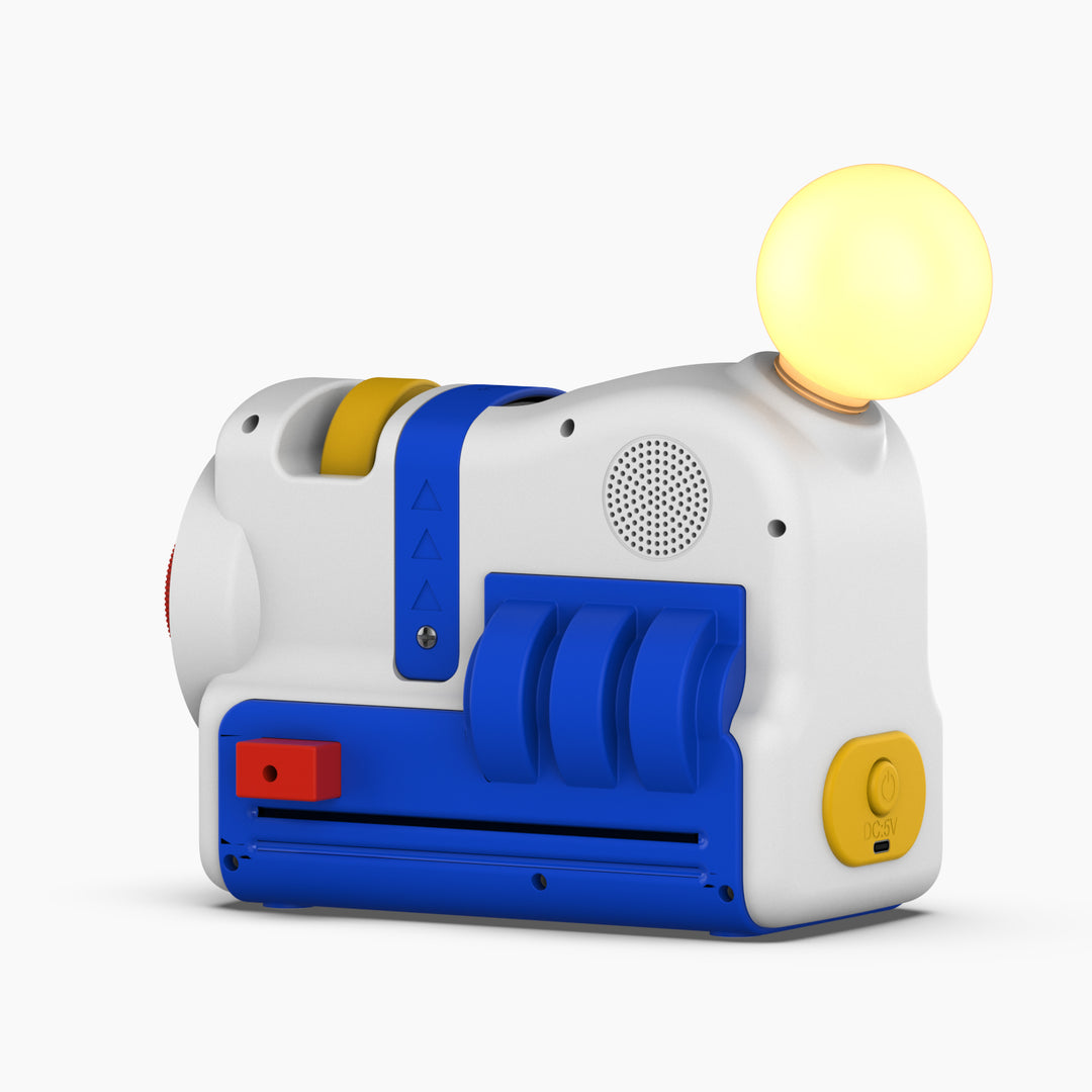 Dětský projektor pohádek a příběhů - 4 tematické sady projekcí, zvuky a noční světlo