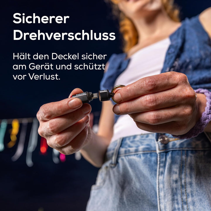 Beurer BiteX Go Deep Black – USB-C pomocník po bodnutí hmyzem