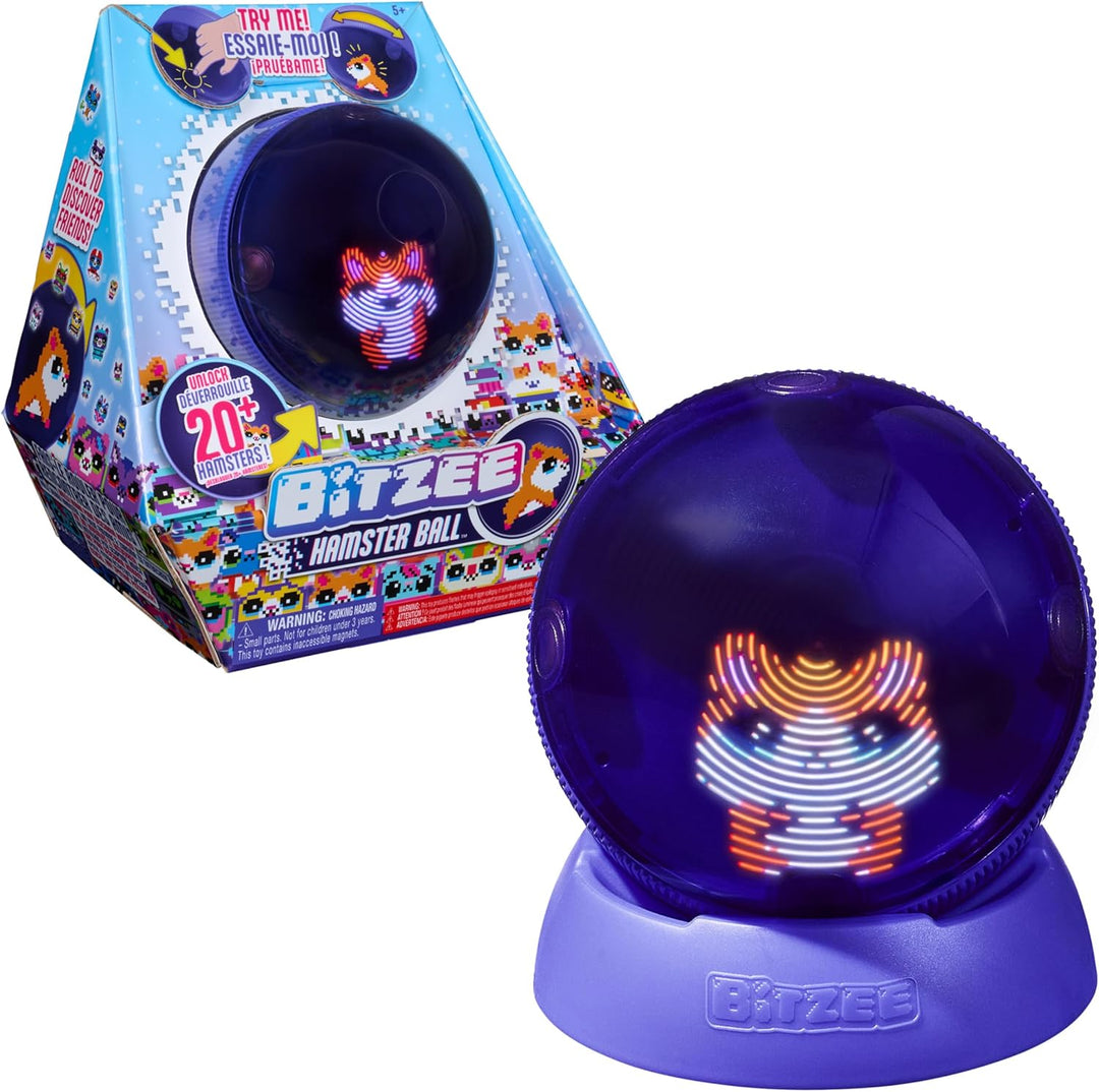 Bitzee Hamster Ball – interaktivní digitální mazlíček v kouli