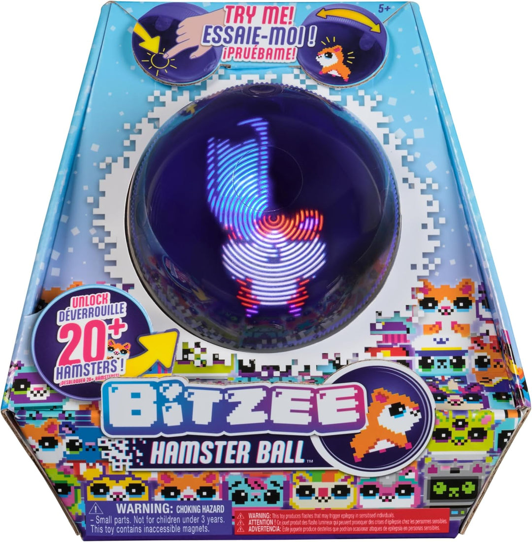 Bitzee Hamster Ball – interaktivní digitální mazlíček v kouli