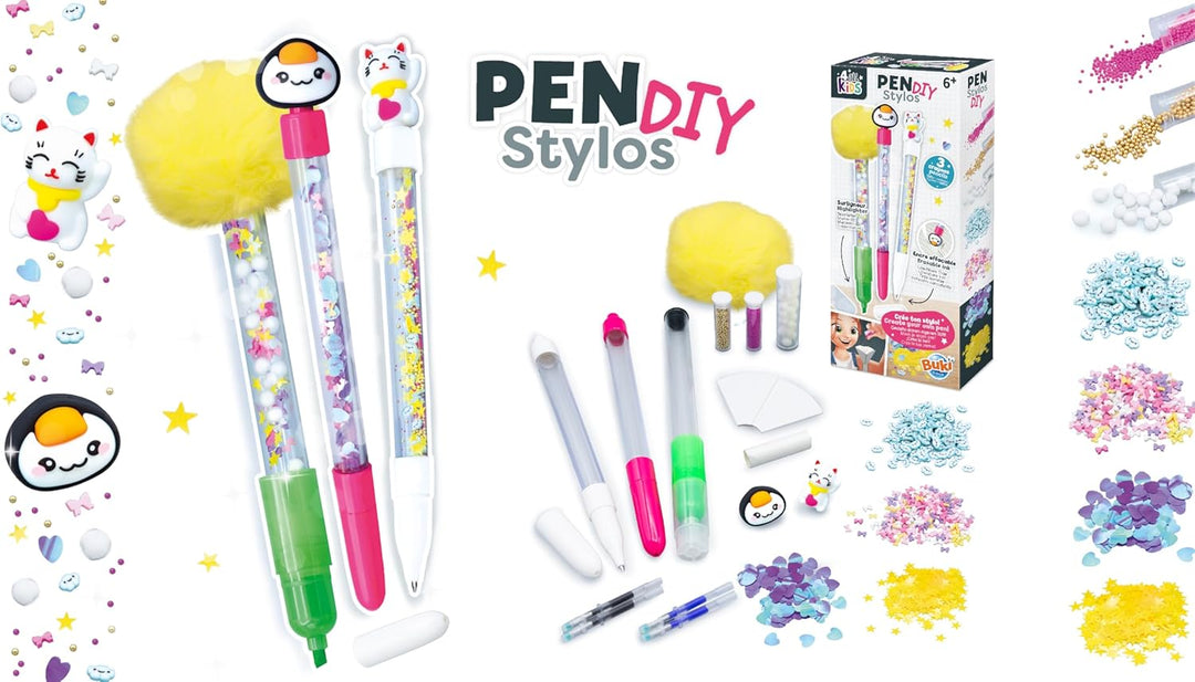 Buki FK010 Kreativní sada na výrobu per - Kawaii