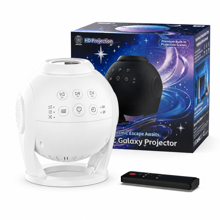 Bolong Dynamický projektor galaxie BL‑VP03 – 100 vestavěných scén, zvuk a dálkové ovládání