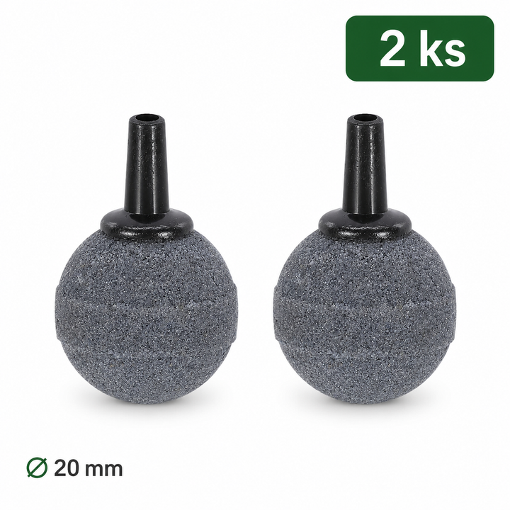 Fapiere Náhradní vzduchovací kameny pro jezírka a akvária (Ø 20 mm) – 2 až 10 ks