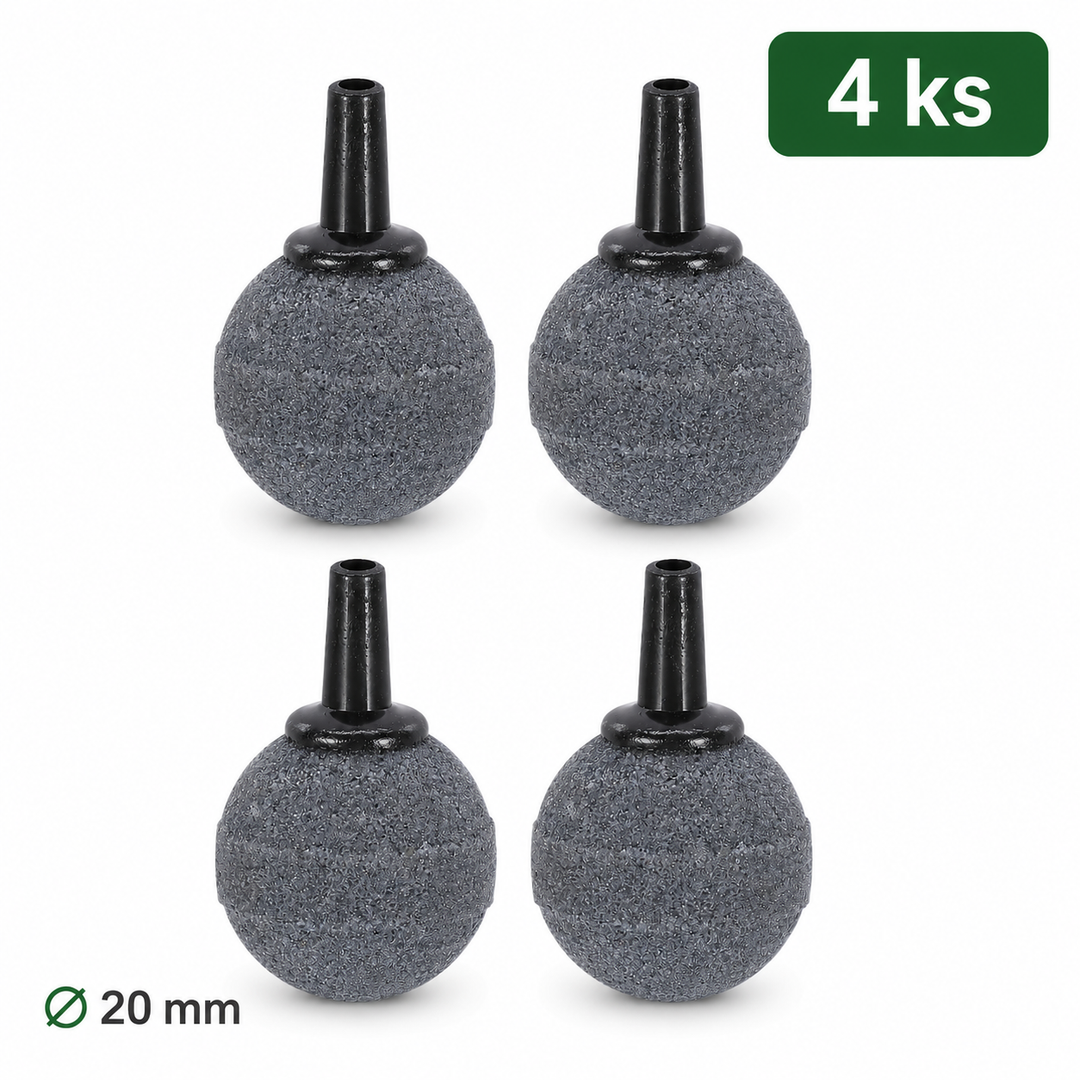 Fapiere Náhradní vzduchovací kameny pro jezírka a akvária (Ø 20 mm) – 2 až 10 ks