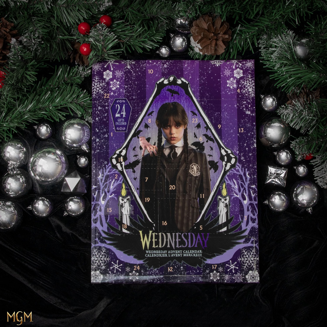 Cinereplicas Wednesday Addams Adventní kalendář – 24 překvapení