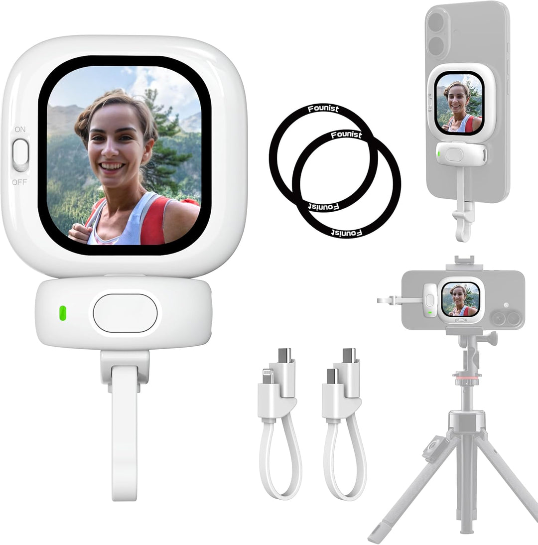 Founist Vlogmate selfie displej pro zadní kameru iPhonu