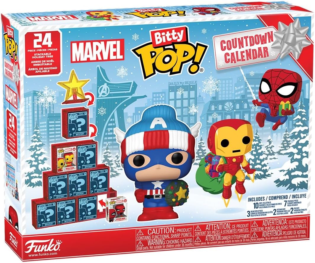 Funko Bitty Pop! Adventní kalendář Marvel Comics 2025 – 24 sběratelských figurek
